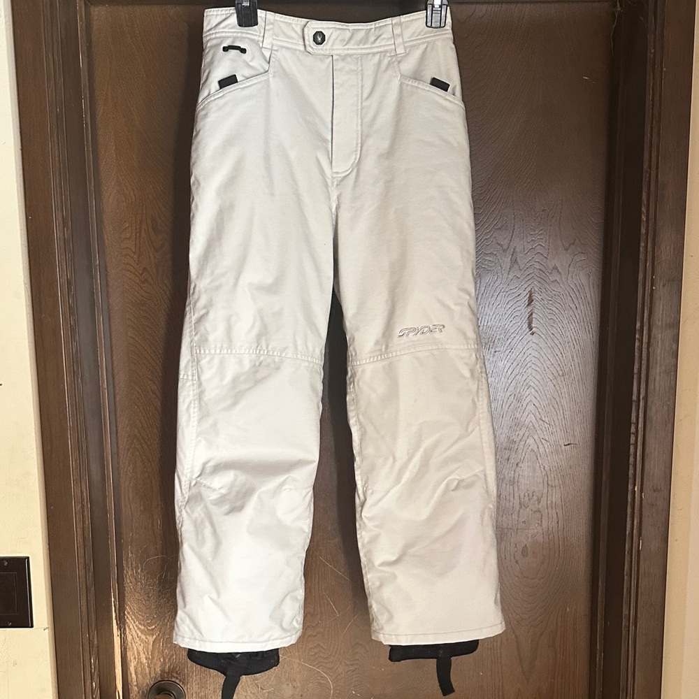 Spyder Kids Beige Snow Pants